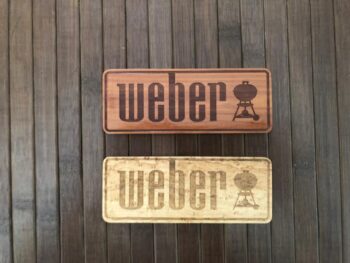 wood weber plaque 350x263 - Wooden Weber Performer Plaque